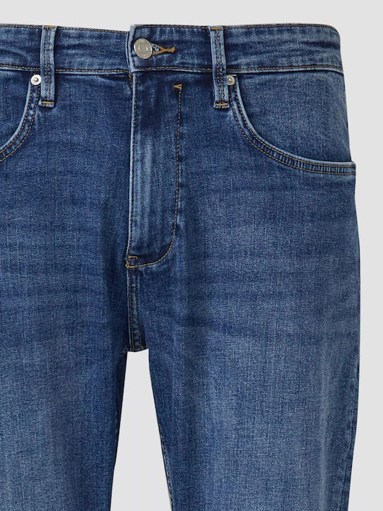 Benito Ανδρικό Παντελόνι Τζιν με Regular Straight Εφαρμογή Dark Blue