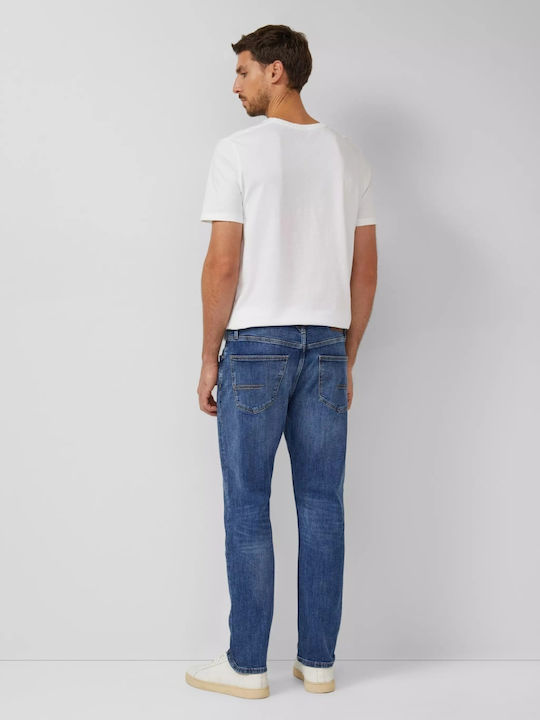 Benito Ανδρικό Παντελόνι Τζιν με Regular Straight Εφαρμογή Dark Blue