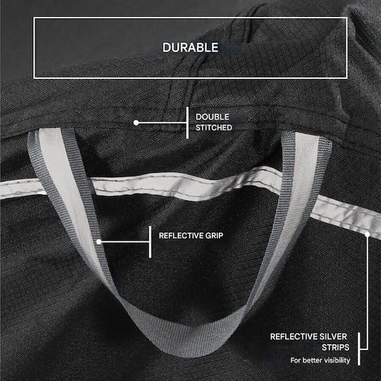 Husă Impermeabilă Pentru Bicicletă TeamObsidian 1-3 Biciclete Material Durabil Protecție UV Negru