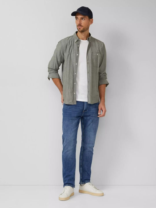 Benito Ανδρικό Παντελόνι Τζιν με Regular Straight Εφαρμογή Dark Blue