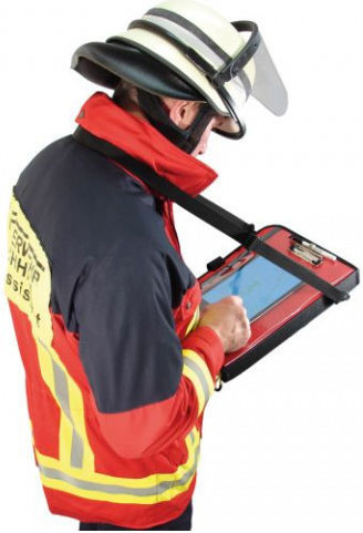 Tee-uu Big Crisis Management Organizer Tarpaulin Red