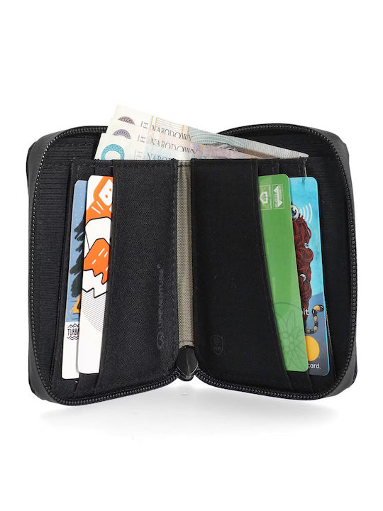 Bi-fold Ανδρικό Πορτοφόλι με RFID Μαύρο