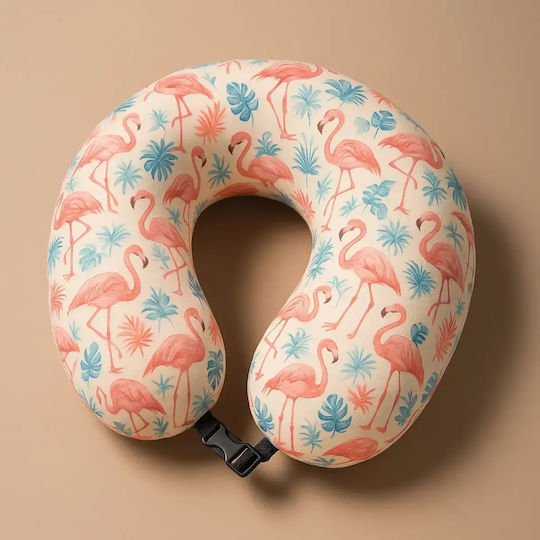 Multicolour Orthopedic Travel Pillow 30x30x9cm