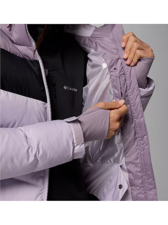 Abbott Women's Lifestyle Jacket Waterproof for Winter with Hood Lilac