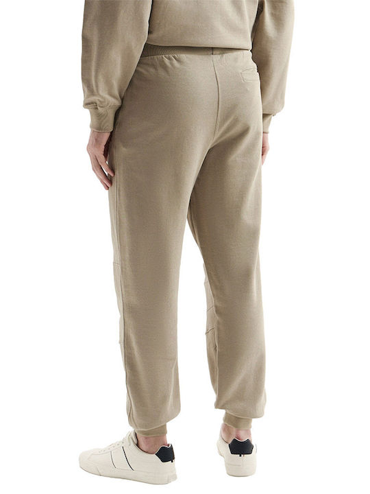 Men's Sweatpants with Elastic Beige Z6RB03K9YI1 G9I0