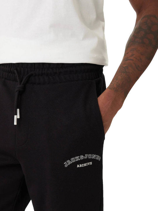 Pantaloni de trening cu Elastic Black