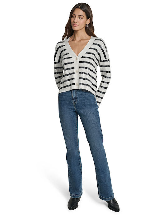Women's Cardigan Black/ivory