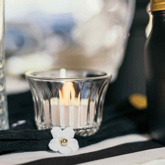Beauty Home Tealights Aromatic in White Colour 4 Pieces