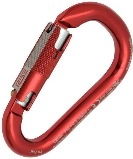 Καραμπίνερ Αυτόματο Kong Rise Lock Sleeve Compact Hms Red Κόκκινο 787me0rprkk