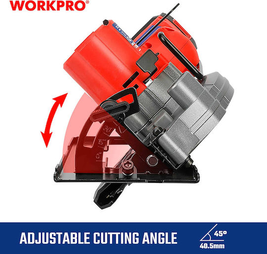 WorkPro WP393003 Циркулярна пила Самостоятелна