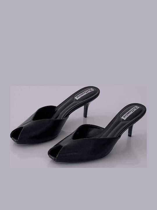 Celestino Γόβες Peep Toe Μαύρο