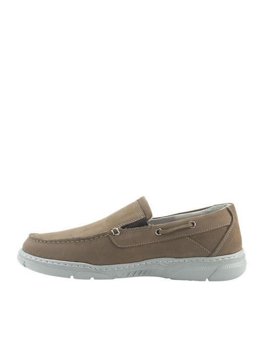 Mocasini barbati in Bej Culori