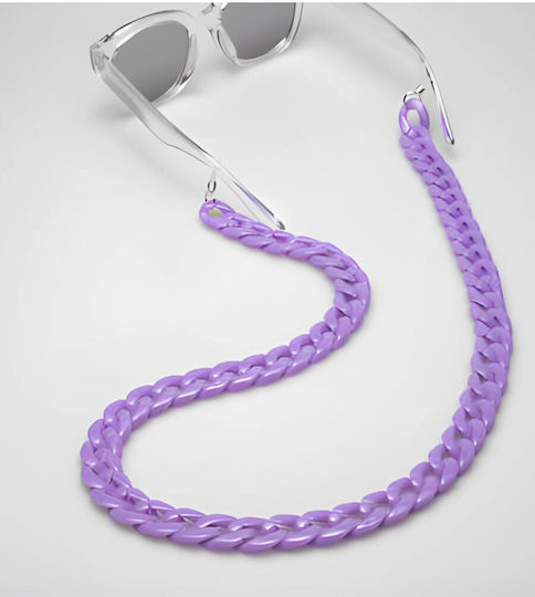 AV Sunglasses Chain Αλυσίδα Γυαλιών Μωβ