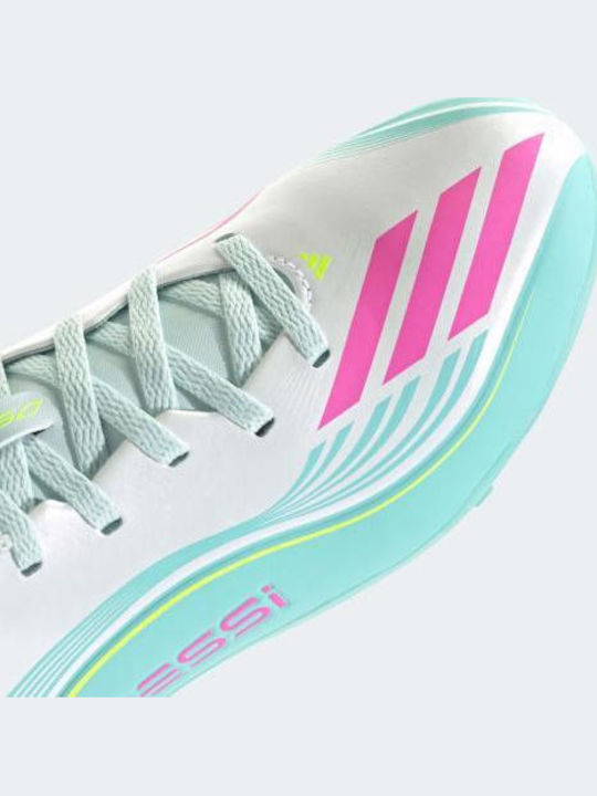 F50 Messi Club TF Kids Soccer Cleats & Shoes Turf White