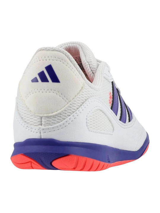 Super Sala Iii Kids Indoor Soccer Shoes White
