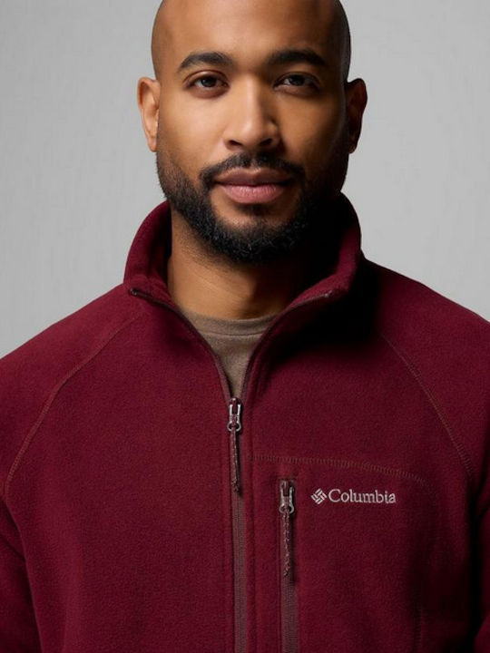 Fast Trek Ii Full Ανδρική Ζακέτα Fleece Rich Wine