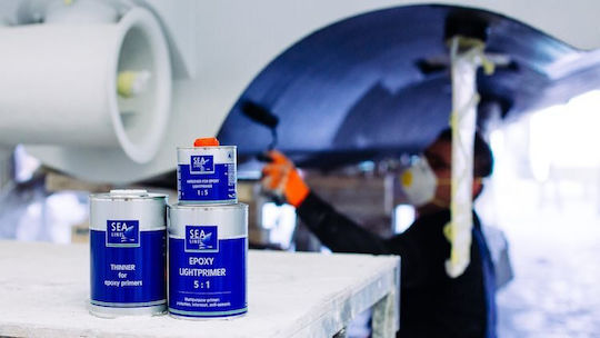 Антиосмотично Епоксидно Грунд 2 Компонента 5:1 Бял Epoxy Lightprimer Sealine 750ml