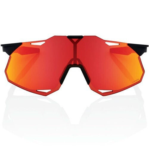 100% Cycling Glasses Hypercraft XS with Black Frame & Mirror / Photochromic / Transparent Lenses