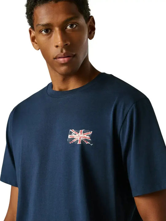 Flag Flag T-shirt Blue