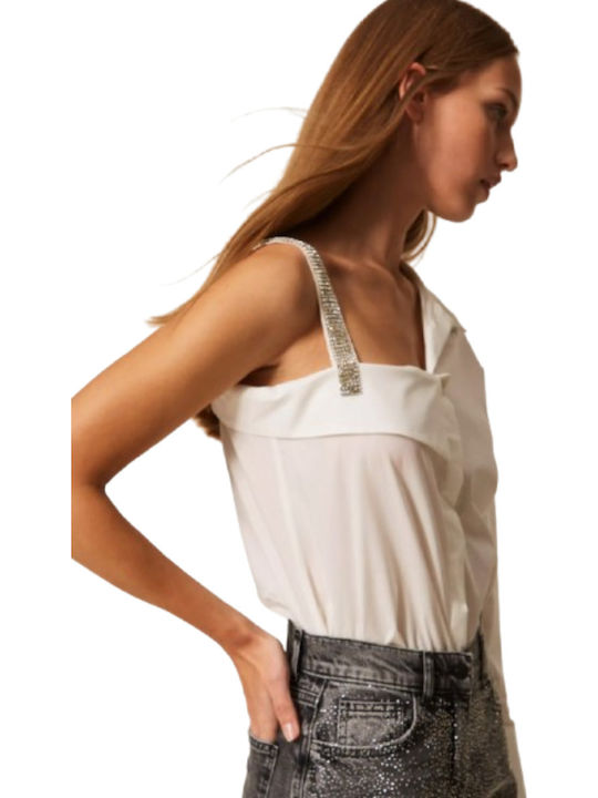 Μακρυμάνικο Γυναικείο Πουκάμισο Off White