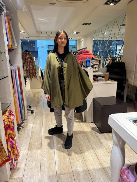 Women's Silk Scarf Green