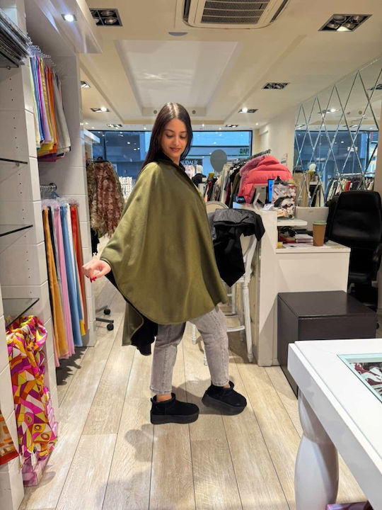 Women's Silk Scarf Green