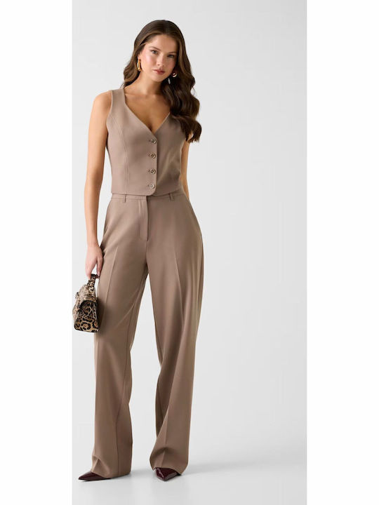 Guess Short Women's Blazer Brown