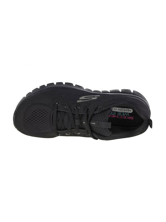 Graceful Get Connected Sport Shoes Running Black