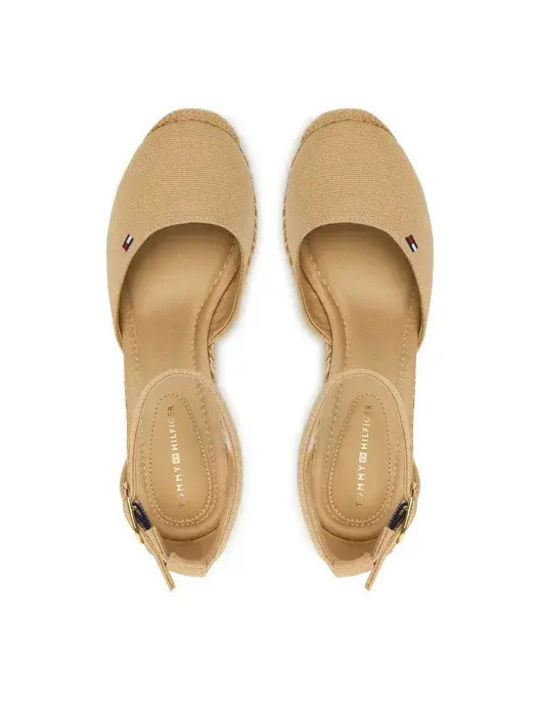 Damenplattformen im Espadrilles-Stil Rosa