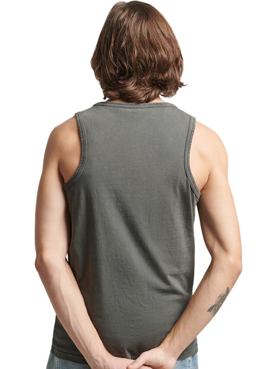 Superdry Ovin Vintage Μπλούζα Μαύρη