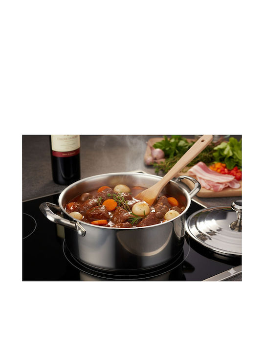 Cheffinger Deep Stainless Steel Pot 6lt / 28cm