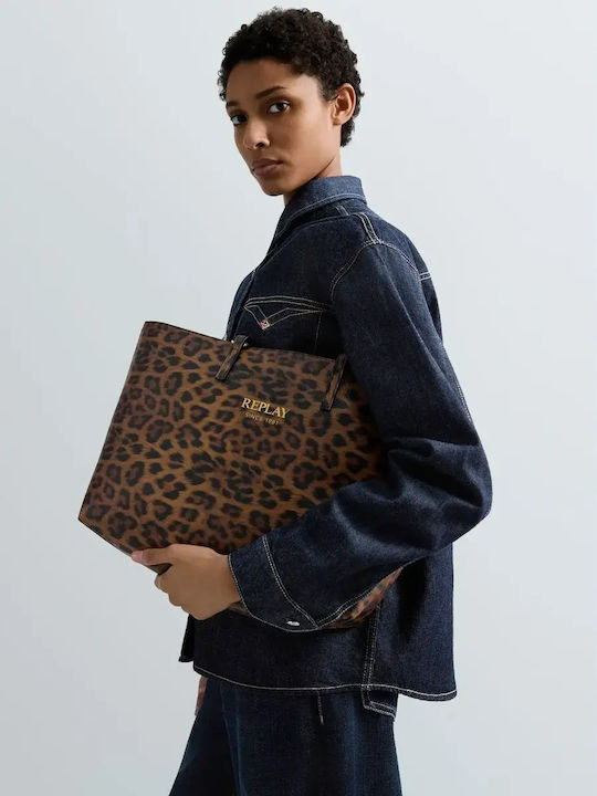 Women's Bag Shopper Shoulder Brown