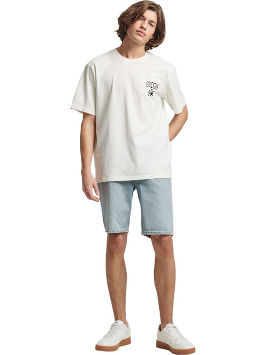 Superdry Vintage Tribal Surf Тениска Off White