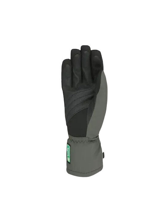 Level Hero Women's Ski & Snowboard Gloves Gray