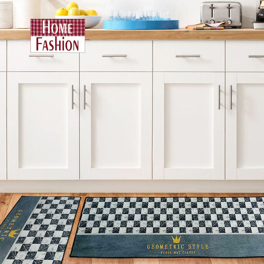 Go Smart Home Χαλάκι Κουζίνας Διάδρομος 50x120cm 34.00086 Chess