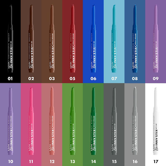 NYX Professional Makeup Epic Inky Stix Waterproof Pen Eye Liner 09 Lavender Link 1gr