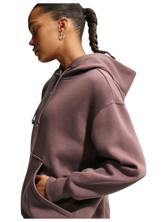 Sportswear Phoenix Long Women's Sweatshirt Hooded Brown