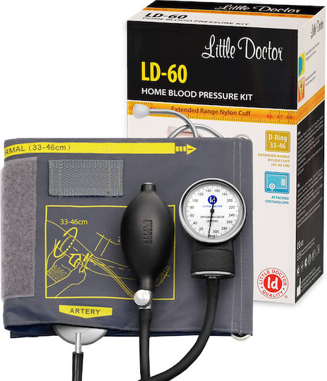 Little Doctor Ld-60 Αναλογικο Πιεσομετρο Μεγάλη Περιχειρίδα 33-46 Cm