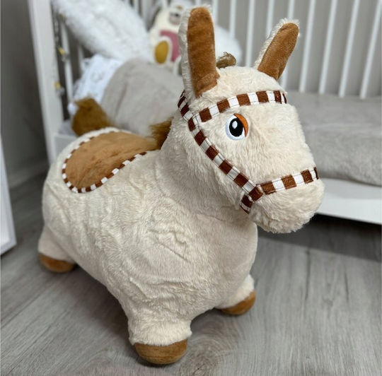 Jokomisiada Hop Hop Horse Brown 52cm.