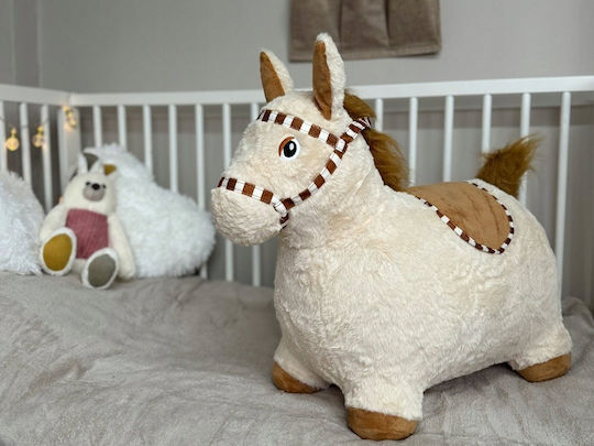 Jokomisiada Hop Hop Horse Brown 52cm.