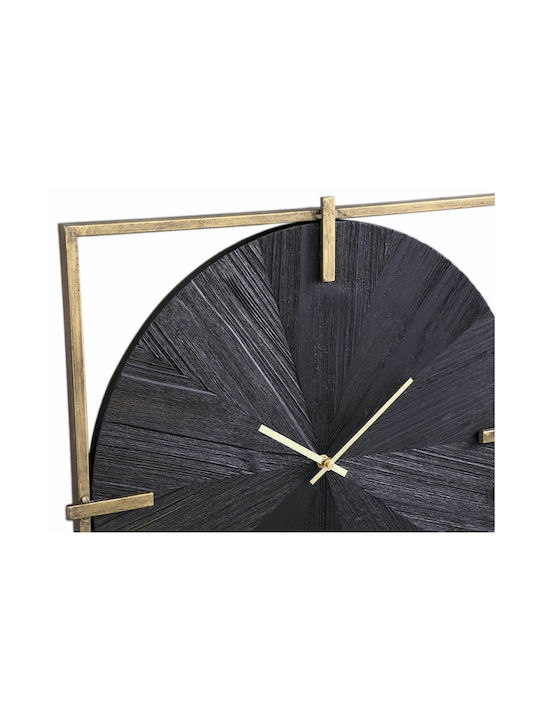 PTMD Collection Wanduhr Metallisch Gold 53x5cm