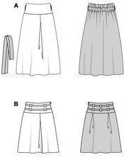 BurdaStyle Хартия за шиене от кожа