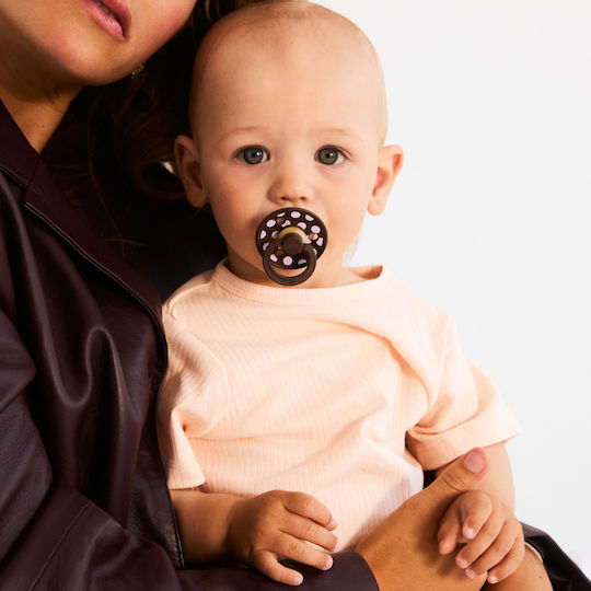 Bibs Colour Studio Collection Πιπίλες Καουτσούκ Ivory/Black για 0+ μηνών 2τμχ