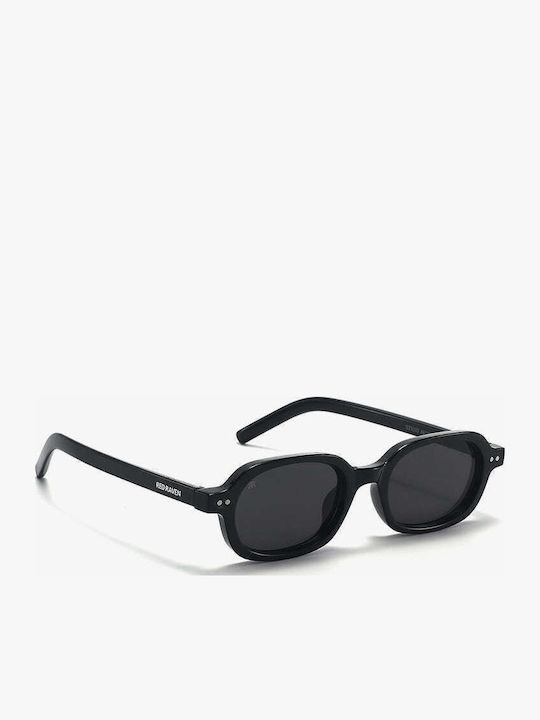 Red Raven Connor Unisex Sunglasses with Black Frame and Black Lens rd-000018-BLACK-52658634162510