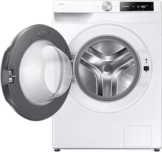Samsung Πλυντήριο Ρούχων 9kg με Τεχνολογία Ατμού 1400 Στροφών WW90DG6U2FLEU4