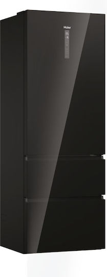 Haier Ψυγειοκαταψύκτης 483lt Total NoFrost Υ200.6xΠ70xΒ67.5εκ. Μαύρος HTW7720DNGB