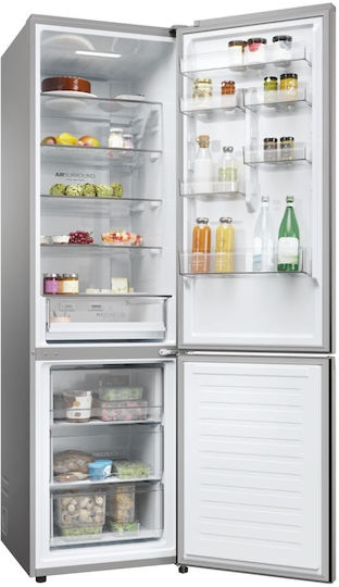 Haier Kühl-Gefrierkombination 406Es Total NoFrost H205xB59.5xT66.7cm. Inox HDPW3620DNPD
