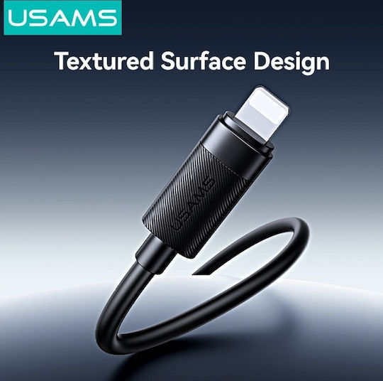Usams USB-C zu Lightning Kabel 30W Schwarz 1m (SJ781USB01)
