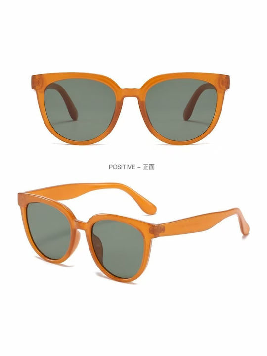 King Unisex Γυαλιά Ηλίου με Καφέ Σκελετό και Μπλε Polarized Φακό SUNKI345-SN015