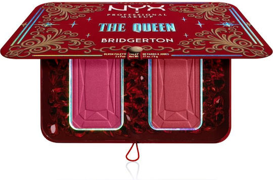 NYX Professional Makeup Bridgerton Royal Palette mit Rouge The Queen 5gr